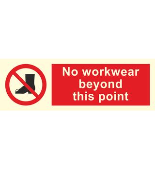 No Workwear Beyond This Point 208574