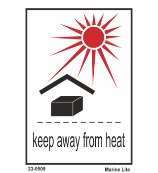 Keep Away From Heat 23-0509