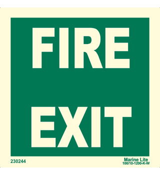 Fire Exit G230244 330244