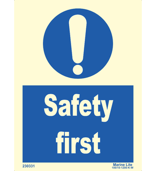 Safety First 230331
