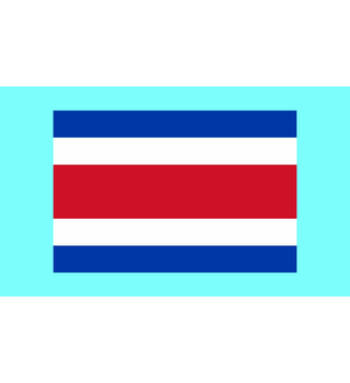 National Flag "Costa Rica"