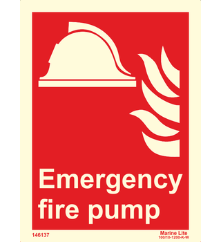 Emergency Fire Pump 146137(16) 336137