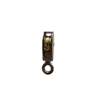 Flag Block 38mm With Hook Brass 37-1587