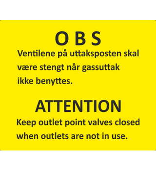 Close Valves EN/NOR 18-0851 English and Norwegian.