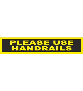 Please Use Handrails 23-1527
