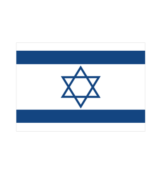 National Flag Israel  37-3804