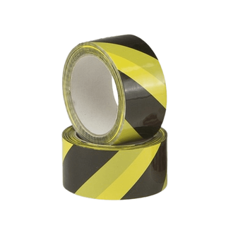 Adhesive Tape 50mm x 66m - Yellow/Black