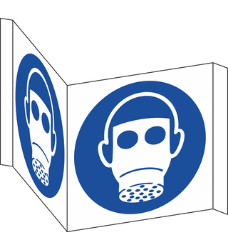 Wear Respiratory Protection PANORAMIC SIGNS
