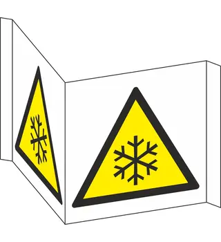Warning: Low Temperature (Panoramic Warning Sign) 12-37210