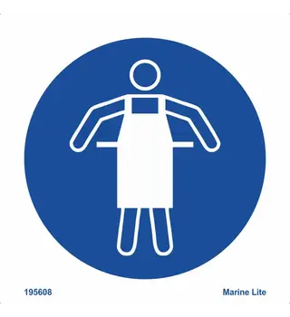 Use protective apron 195608 335608