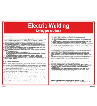 Electric Welding Safety English 23-0134