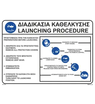 Launching Procedure (EN/GR) 23-0730