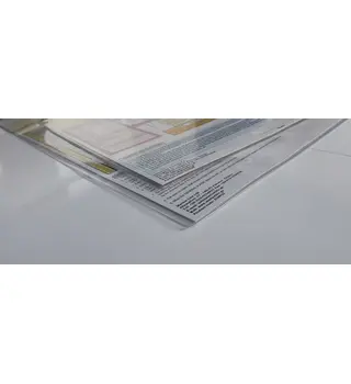 Set of Sleeves for Muster List & Station Bill 23-0523 23-0524