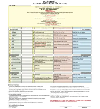 Station Bill 230023 330023