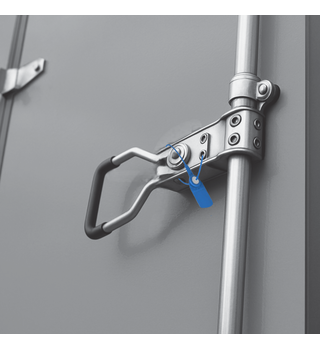 Security Seals-Plastic Bands 260mm Blue