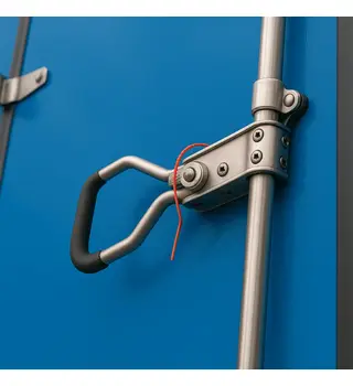 Security Seals-Plastic Bands 260mm Red