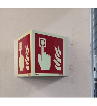 Fire Alarm Call Point (Panoramic Fire Sign) 146503