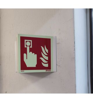 Fire Alarm Call Point (Panoramic Fire Sign) 146503