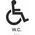 Disabled Restroom WC 27-0006