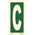 Means of Escape Signs Letter C 104212