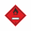 Class 3, Flammable liquid With panel for UN number 172232 332232