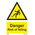 Warning Drop Hazard 187526 WSS008