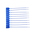 Security Seals-Plastic Bands 260mm Blue