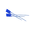 Security Seals-Plastic Bands 260mm Blue