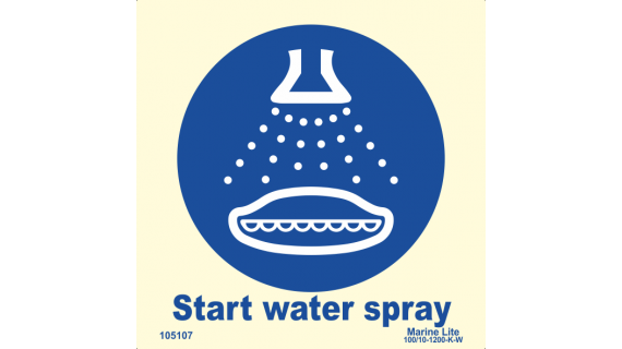 Start Water Spray 105107 MSS029 335107