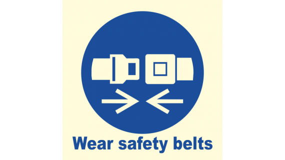 Fasten Seat Belts 105100 MSS022