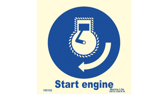 Start engine 105102 MSS024 335102