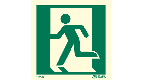 Running Man Symbol Left 114422 MES002
334422