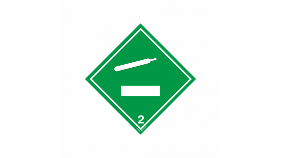 Class 2.2 Non Flam. Compressed Gas With Panel For UN Number 172233 332233