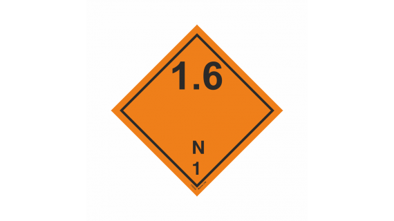 Class 1, Explosive Div. 1.6 - N 172252 332252