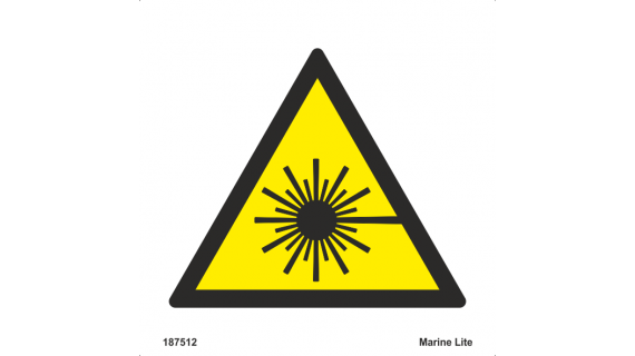 Warning Laser Beam 187512 WSS004