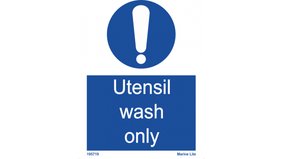 Utensil Wash Only 195738 335738