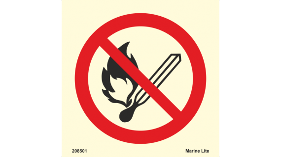 No Open Flame 208501 PSS003