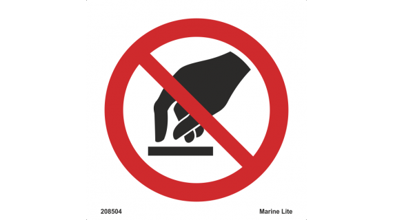 Do Not Touch 208504 PSS009