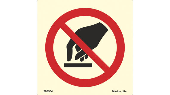 Do Not Touch 208504 PSS009