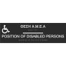 Position of Disable Person (EN / GR) 27-0002