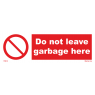 Do Not Leave Garbage Here 178619