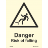 Warning Drop Hazard 187526 WSS008
