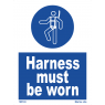Harness must be worn 195743 335743