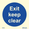 Exit keep clear 195822 335822