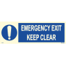 Emergency Exit Keep Clear 195830
335830