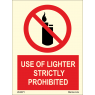 Use Of Lighter Strictly Prohibited 20-0071